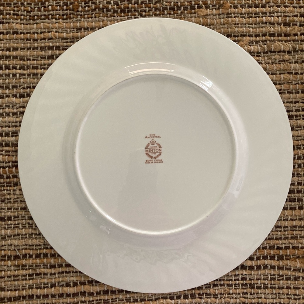 Minton 6 Piece Place Setting- Ancestral S-376 - Picture 8 of 14